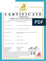 Certificado de Andamio