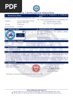 Certificado de Calidad