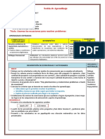 S3 Sesion 5 Usamos Ecuaciones para Resolver Problemas