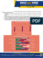 Daily Pre PARE Current Affairs Summary For UPSC and State PSC Prelims Exam 27 June 2023