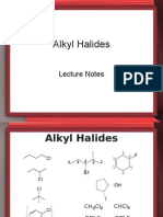 Alkyl Halide Reactions Notes