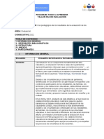 Protocolo CDA EVALUACIÓN CICLO 1