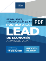 Beca Lead - Economia UDEP