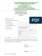 Formulir Pendaftaran KKN 2023