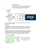 Estructura de Potencia Del Variador de CA