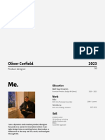 Olly Corfield Portfolio 2023 