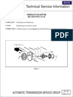 Technical Service Information: Automatic Transmission Service Group