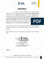 Constancia: Conversatorios en Energía, Ciencia y Tecnología