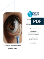 Lentes de Contacto Esclerales