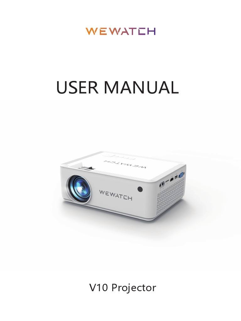User Manual: V10 Projector | PDF