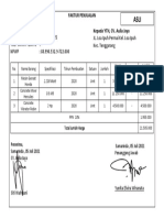 Faktur Penjualan