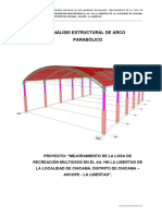 Ingenieria Estructural - Arco Parabolico