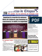 Periódico Noticias de Chiapas, Edición Virtual Viernes 30 de Junio de 2023