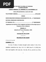 Attorney General Vs Swiss Singapore Overseas Interprises PTE LTD Another (Civil Application No11001 of 2019) 2023 TZCA 17355 (22 June 2023)