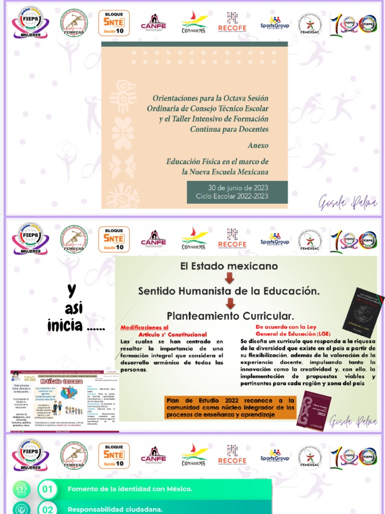 Anexo Educación Física En El Marco De La Nueva Escuela Mexicana 1 Pdf