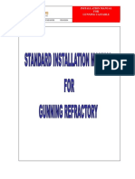 005 Installation Manual of Gunning Refractory - R0
