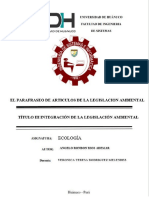 Título Iii Integración de La Legislación Ambientalcapítulo 1