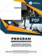 Machining Operator Produksi Manufaktur (Rev 01)