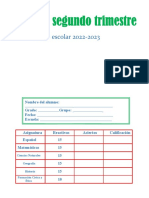 4° Examen Segundo Trimestre Profa Kempis