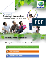 Materi 6 - Psikolog Komunikasi