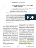 2022- YSLi- PRB- Gapless spin liquid bbehavior in a kagome Heisenberg antiferromagnet with randomly distributed hexagons of alternate bonds