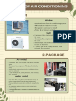 Types of Air Conditioning