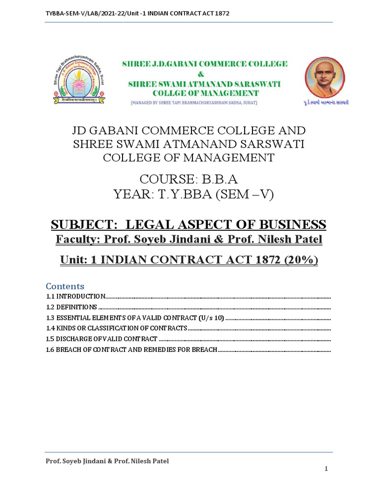 unit-1-indian-contract-act-1972-gabani-pdf-damages-breach-of