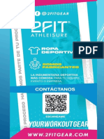 Brochure de Marca 2fit - 2023