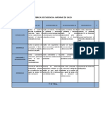 Rúbrica para Evaluar Informe de Caso-Desarrollo