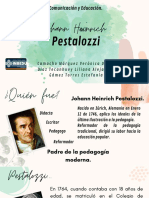 Comunicación y Educación, Johann Heirrich Pestalozzi