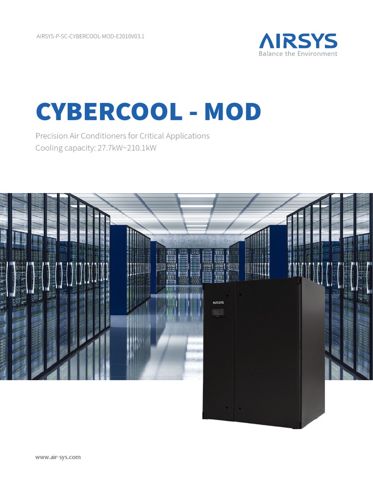 Precision Cooling for Data Centers | PDF | Computer Network | Air ...