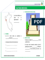 Ficha de Actividades - Cultura Mochica