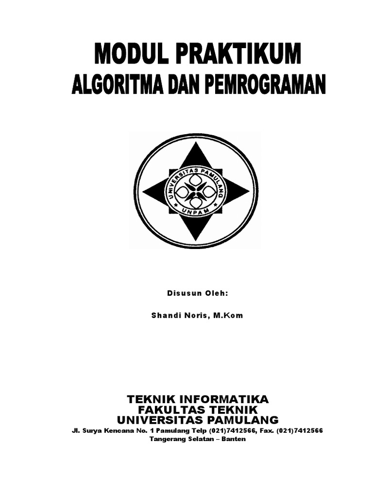 Modul Praktikum Algoritma C/C++ | PDF | Teknologi & Rekayasa