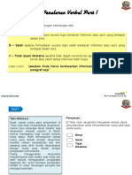 Soal SHL Simulation Test - Tes Verbal Part 1