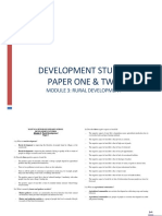 Module 3 Development Studies Paper 1&2