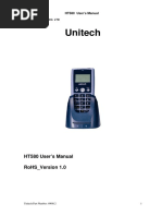 HT 580 User's Manual - RoHS - V1.0