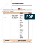 3° Grado - Sesiones Del 06 Al 10 de Marzo