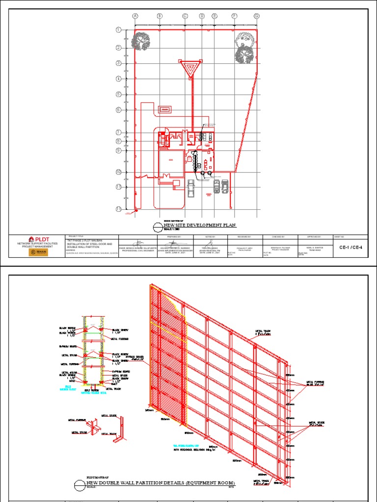 Pldt Mauban As Built Mitigation Plan 1675383457 Pdf Building