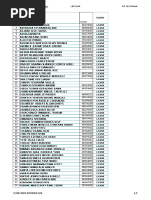 Liste Licence 2022 2023