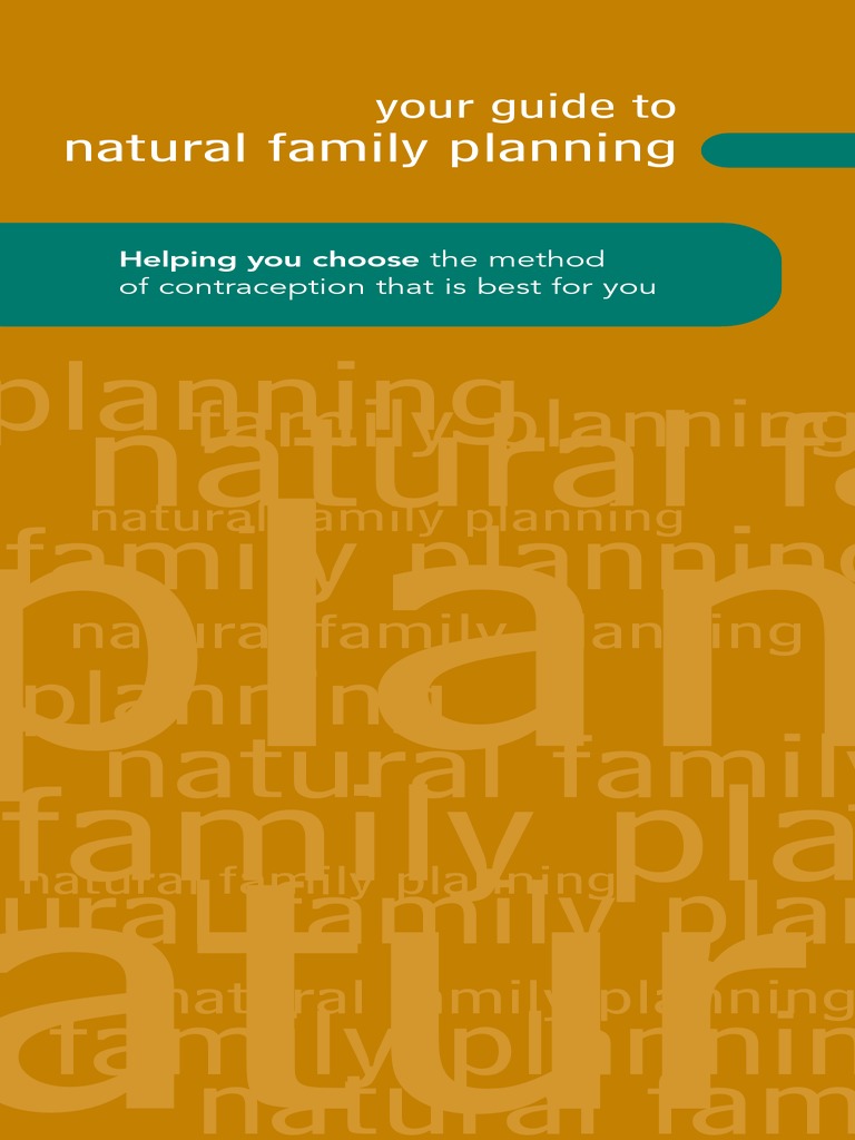 Natural Family Planning Guide | PDF | Birth Control | Fertility