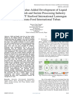 Innovation in Value-Added Development of Liquid Waste in The Fish and Surimi Processing Industry Case Study at PT Starfood International Lamongan andPT Kirana Food International Tuban