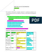 Ing. Desildo EJEMPLO DE CALCULO DE DEMANDAS