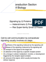 Signal Transduction Section of Cell Biology