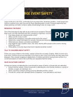 Large Event Safety Tips
