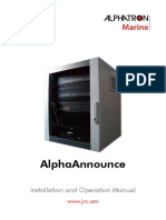 210-PAGA AM AlphaAnnounce Digital InstOper Manual 9-10-2017