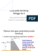 Gaya Hidrostatika Pada Bendung-Minggu Ke 4