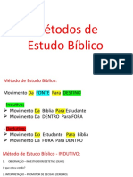 Método de Estudo Bíblico