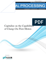 Capabilities of Clamp On Flow Meters Flexim