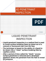 Liquid Penetrant Inspection