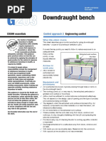 G203 Downdraught Bench